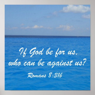 Affiche Romains 8:31b