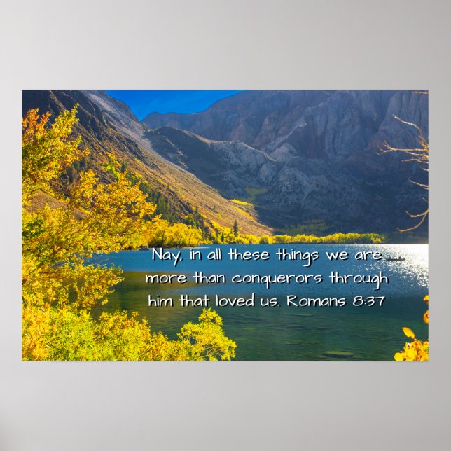 Affiche Romains 8:37 (Devant)