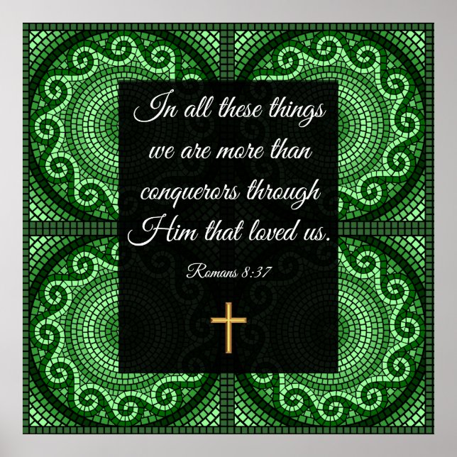 Affiche Romains 8:37 (Devant)