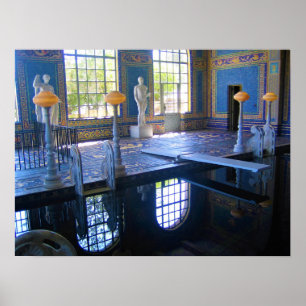 Affiche Roman Pool at Hearst Castle, Californie