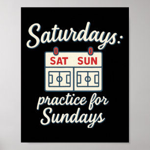 Affiche Roman pour parent de foot du dimanche pour entraîn