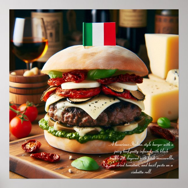 Affiche Roman Rhapsody Burger Sensation (Devant)