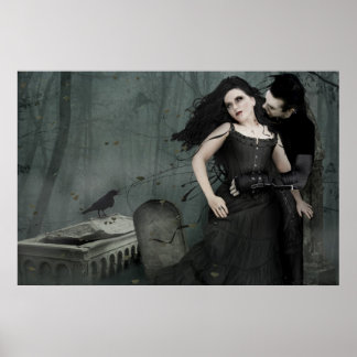 Affiche Romance du coeur noir