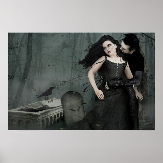 Affiche Romance du coeur noir (Devant)