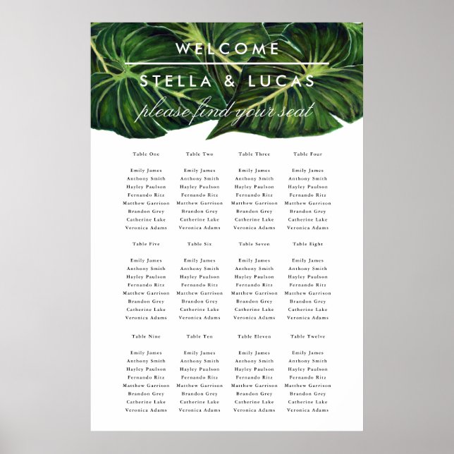 Affiche Romance tropicale II (Devant)