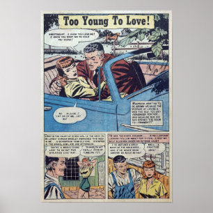 Affiche Romance vintage