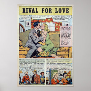 Affiche Romance vintage