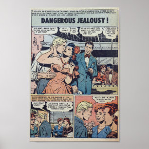 Affiche Romance vintage