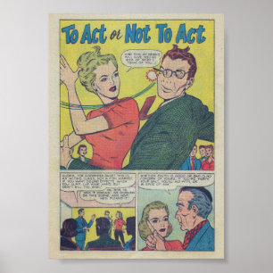 Affiche Romance vintage