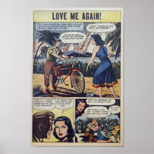 Affiche Romance vintage