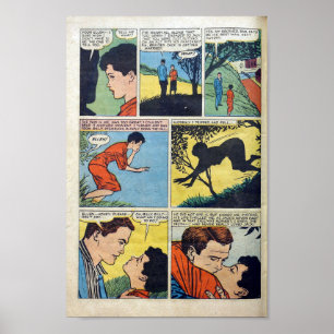 Affiche Romance vintage