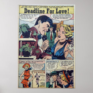 Affiche Romance vintage