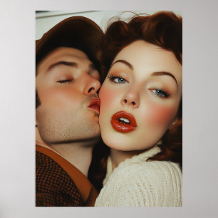Affiche Romance vintage