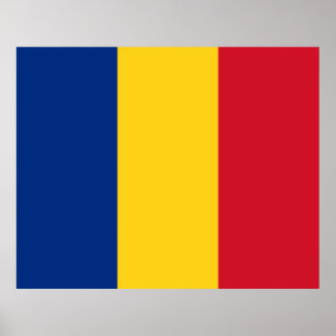 Affiche Romanian Flag (Romania)