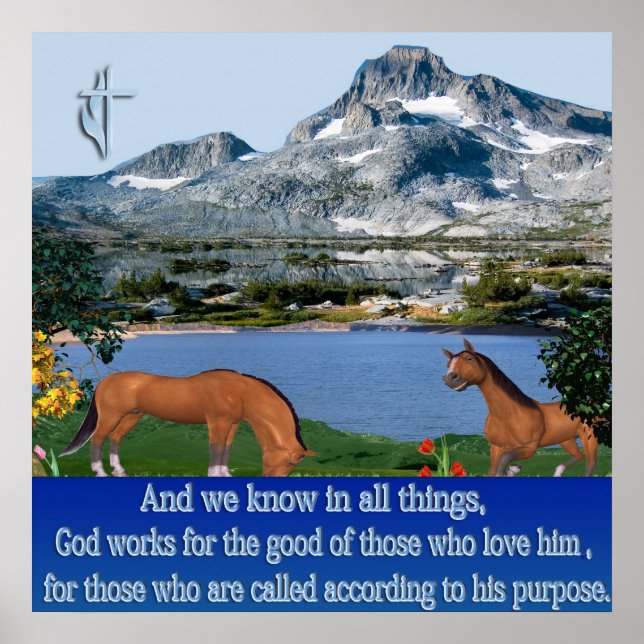 Affiche Romans 8:28 (Devant)