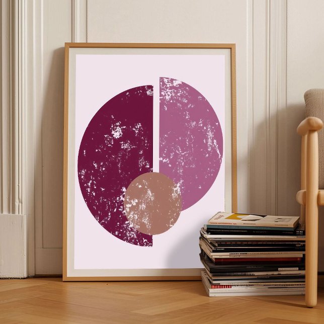 Affiche Romantic Berry Abstract Art Wall Art Housewarming  (Créateur téléchargé)