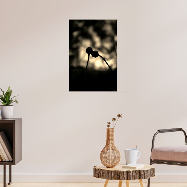 Affiche Romantic Moody Flowers – Botanical Fantasy Boho (Salon 3)