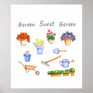 Affiche Romantique J'aime mes semelles Minimaliste Cute