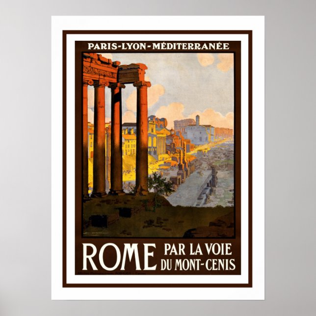 Affiche Rome (Devant)