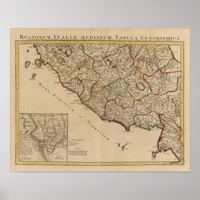 Affiche Rome et Italie (Devant)