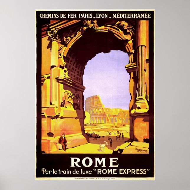Affiche Rome Express (Devant)