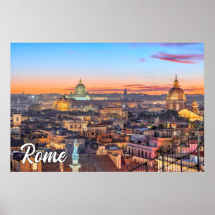 Affiche Rome, Italie