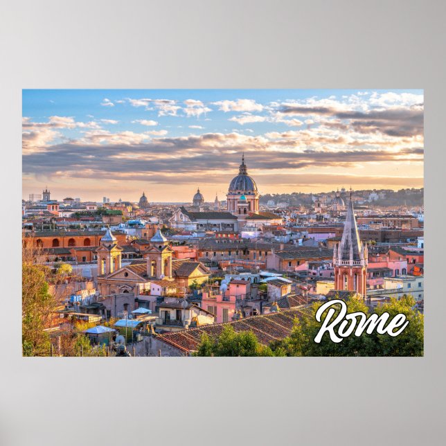 Affiche Rome, Italie (Devant)