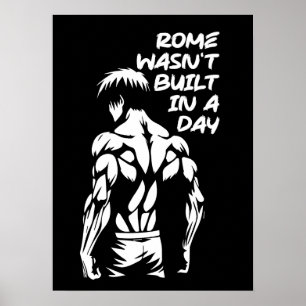 Affiche Rome n'a pas été construite en une journée - Bodyb