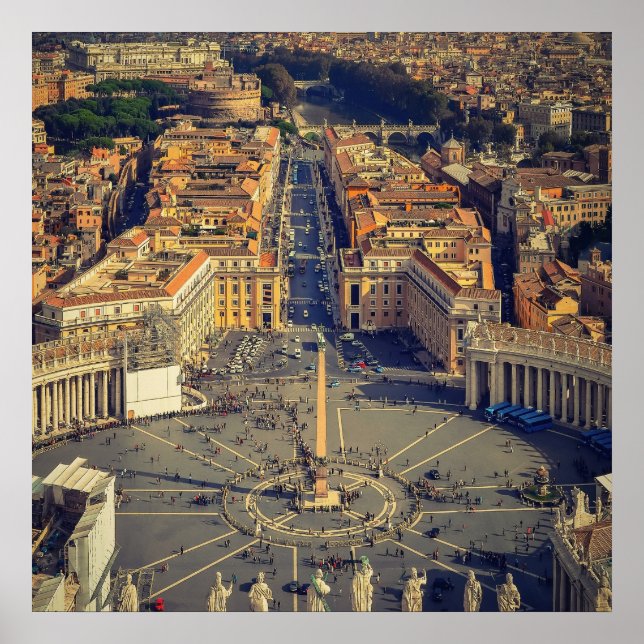 Affiche Rome Saint Pierre (Devant)