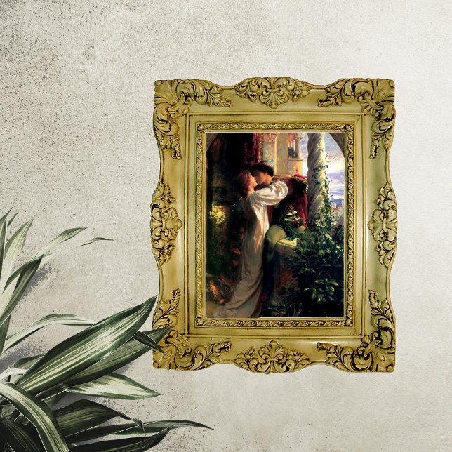 Affiche Romeo et Juliet Peinture de Sir Francis Dicksee (Créateur téléchargé)