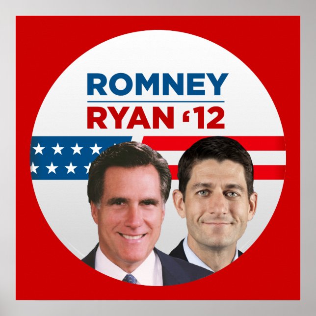 Affiche Romney / Ryan '12 (Devant)