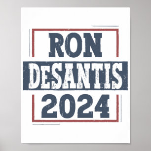 Affiche Ron DeSantis 2024