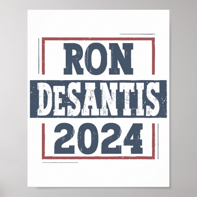 Affiche Ron DeSantis 2024 (Devant)