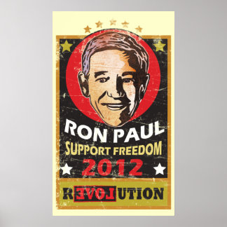 Affiche Ron Paul 2012