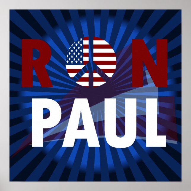 Affiche Ron Paul Révolution 2012 (Devant)