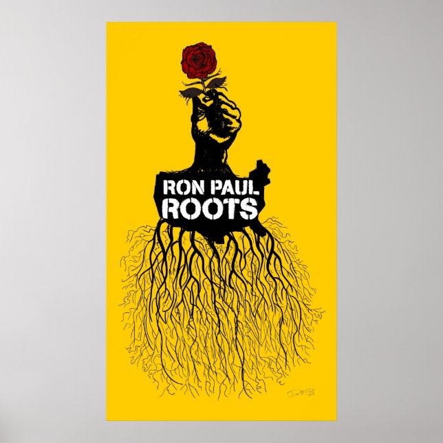 Affiche Ron Paul Roots Imprimer (Devant)