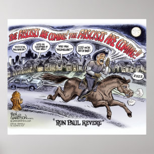 Affiche Ron Paul vénèrent l'affiche