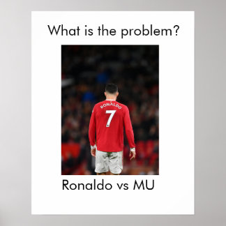 Affiche Ronaldo vs MU