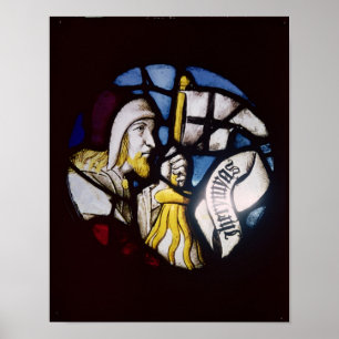 Affiche Rondeau du prophète Jérémie, XVème siècle