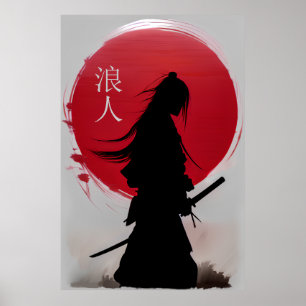 Affiche Ronin Samurai errant