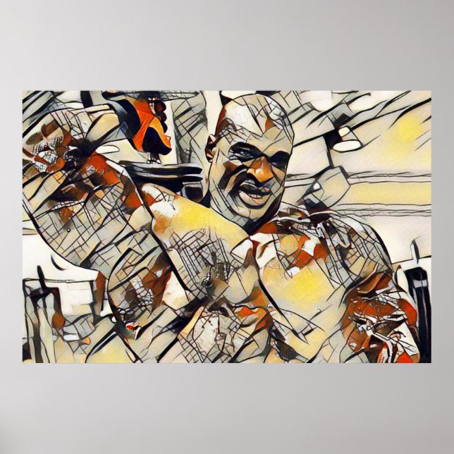 Affiche Ronnie Coleman, Kadinsky edit (Devant)