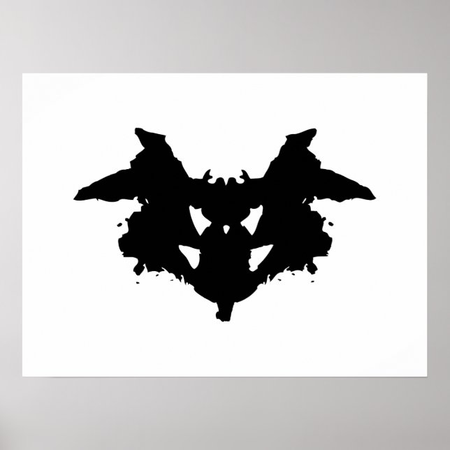 Affiche Rorschach Inkblot (Devant)