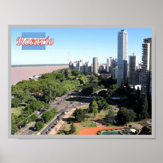 Affiche ROSARIO - Argentine - (Devant)