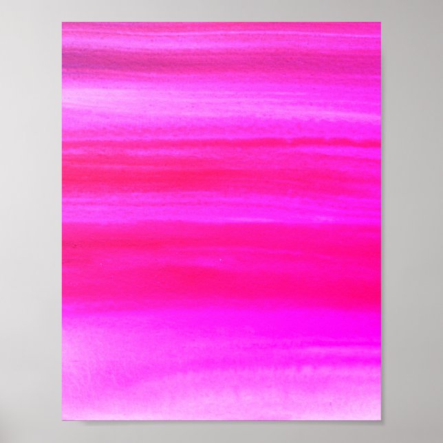 Affiche Rose abstrait Cool Whimsical Art Plutôt unique (Devant)