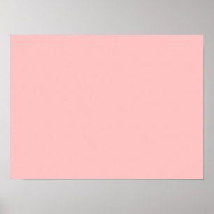 Affiche Rose Bébé