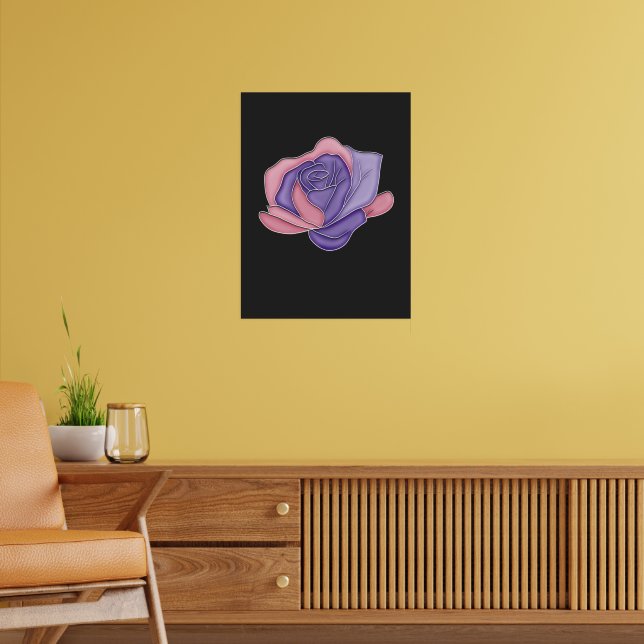Affiche Rose Blush et Bloom (Salon 2)