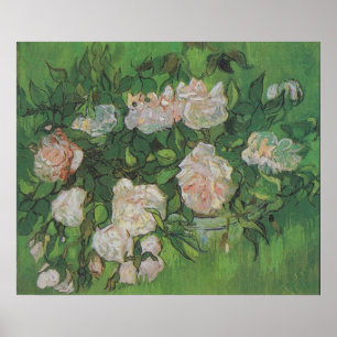 Affiche Rose Bush par Vincent Van Gogh