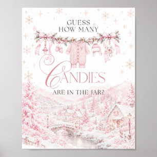 Affiche Rose Ça prend un village Yow Many Candies