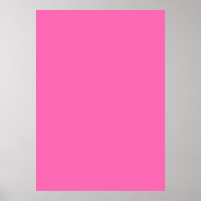 Affiche Rose Chaud (Devant)