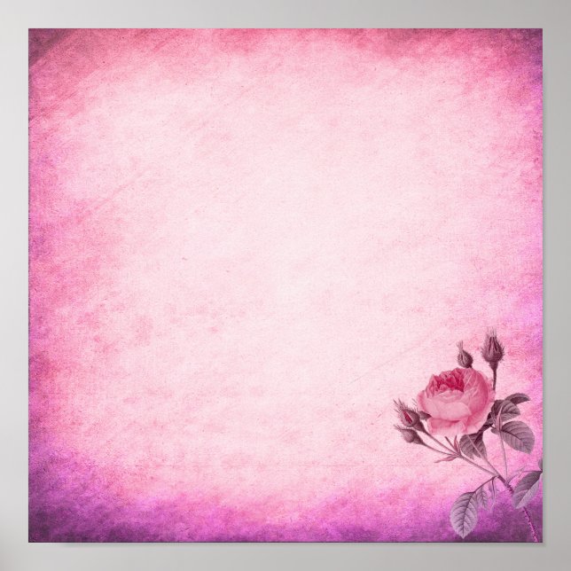 Affiche Rose de la Saint Valentin (Devant)